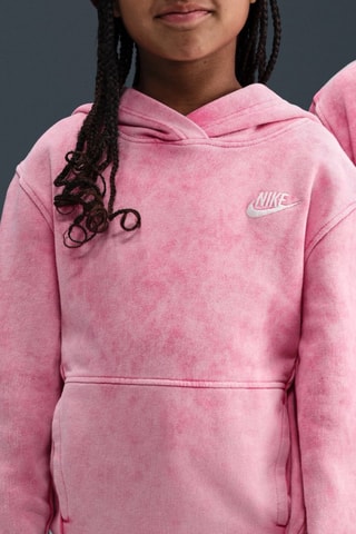 Sweat polaire tie and dye - Rose