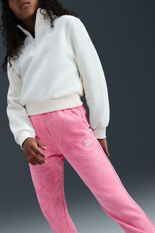 Pantalon polaire tie and dye Club - Rose