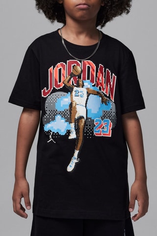 T-shirt Jordan Customized Air - Noir