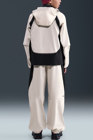 Veste polaire à capuche Tech - Beige