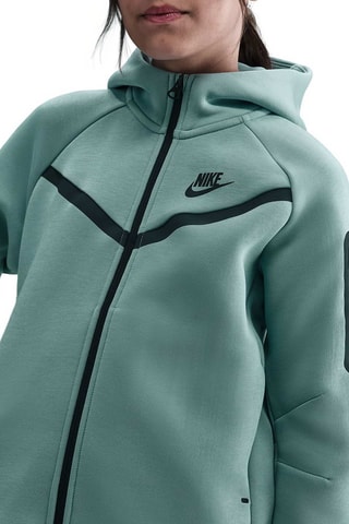 Sweat polaire à capuche - Vert d’eau