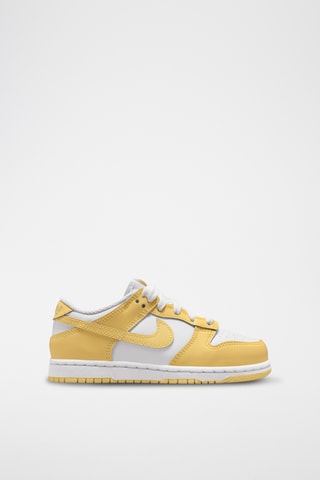 Nike Dunk Low en cuir - Blanc
