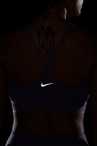 Brassière de fitness push-up - Violet - Nike
