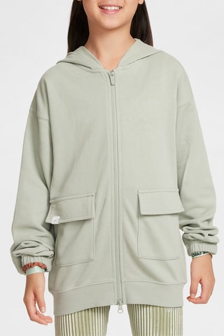 Sweat polaire à capuche - Vert clair - Nike