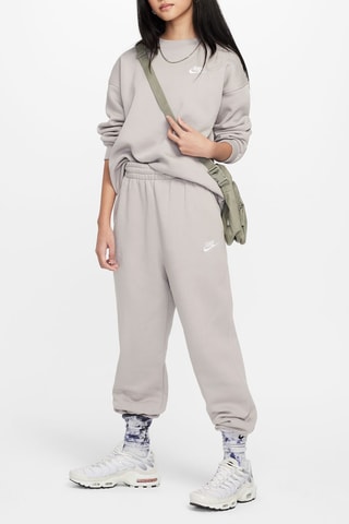 Pantalon polaire - Gris clair - Nike