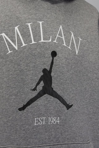 Sweat à capuche polaire Milan - Gris - Jordan