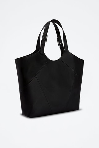 Sac à main en cuir Furla Flow - Noir