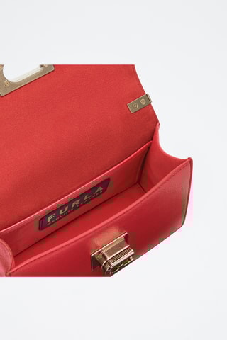 Sac bandoulière en cuir - Rouge