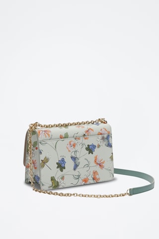 Sac bandoulière en cuir - Bleu