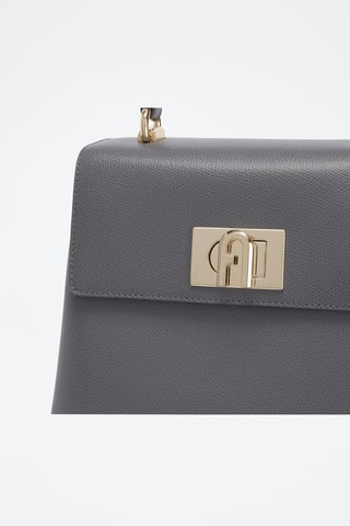 Sac à main en cuir - Gris foncé