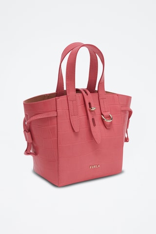 Sac à main en cuir de veau - Rose