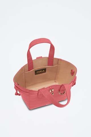 Sac à main en cuir de veau - Rose