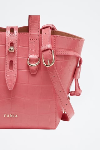 Sac à main en cuir de veau - Rose