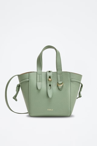 Sac à main en cuir de veau - Vert olive