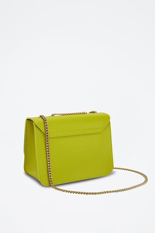 Sac bandoulière en cuir de veau - Vert clair