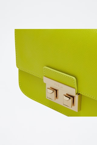 Sac bandoulière en cuir de veau - Vert clair