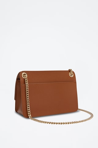 Sac bandoulière en cuir de veau - Camel