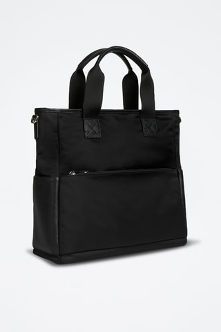 Sac à main en cuir de veau - Noir