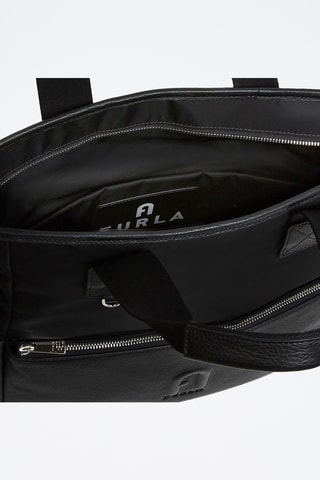 Sac à main en cuir de veau - Noir