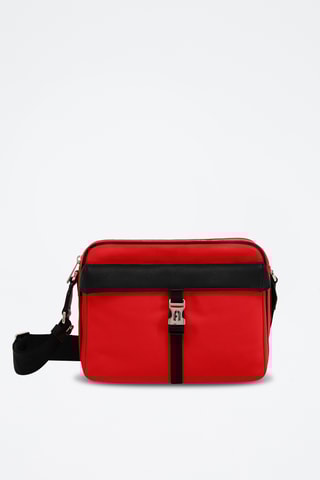 Sac bandoulière - Rouge et noir