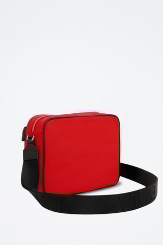 Sac bandoulière - Rouge et noir