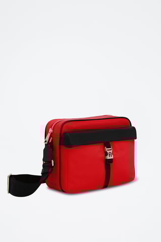 Sac bandoulière - Rouge et noir