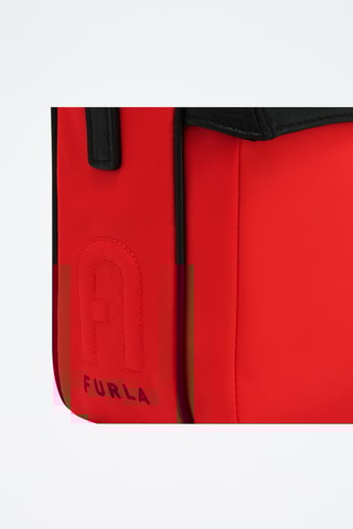 Sac bandoulière - Rouge et noir