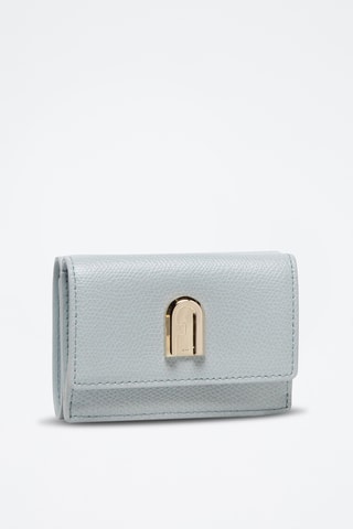 Portefeuille en cuir de veau - Ciel