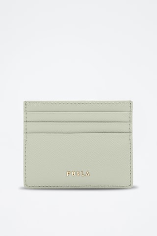 Porte-cartes en cuir de veau - Ecru