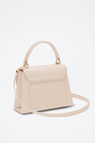 Sac à main en cuir de veau - Rose poudré