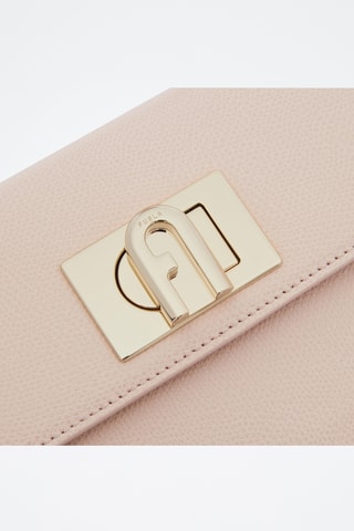 Sac à main en cuir de veau - Rose poudré