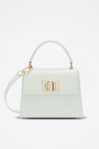 Sac à main en cuir de veau - Blanc