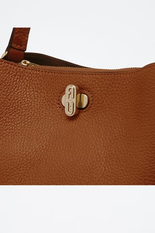 Sac seau en cuir de veau - Camel