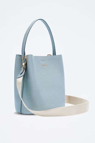 Sac seau en cuir de veau - Ciel