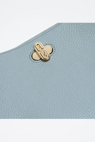 Sac seau en cuir de veau - Ciel