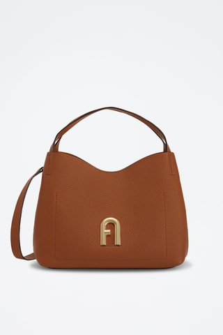 Sac à main en cuir de veau - Camel