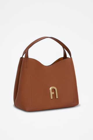 Sac à main en cuir de veau - Camel