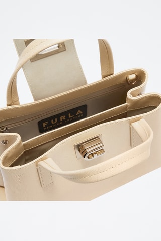 Sac à main en cuir - Ecru