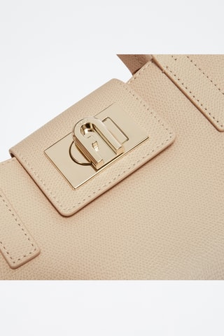 Sac à main en cuir - Ecru