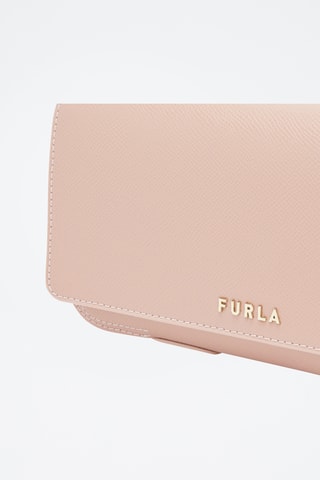 Sac bandoulière en cuir de veau - Rose