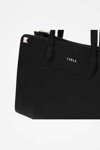 Sac à main en cuir de veau - Noir