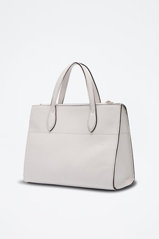 Sac à main en cuir de veau - Gris