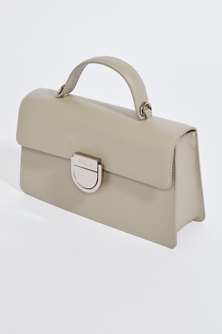 Sac à main en cuir de veau - Ecru