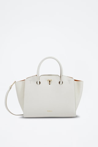 Sac à main en cuir de veau - Blanc