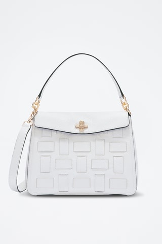 Sac à main en cuir de veau - Blanc