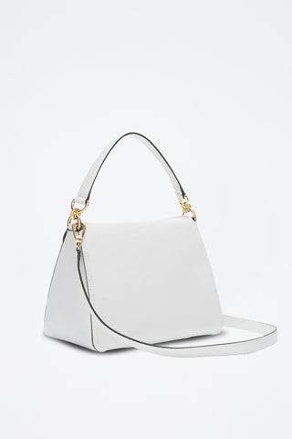 Sac à main en cuir de veau - Blanc