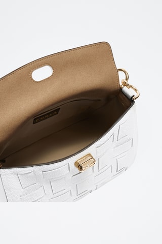 Sac à main en cuir de veau - Blanc