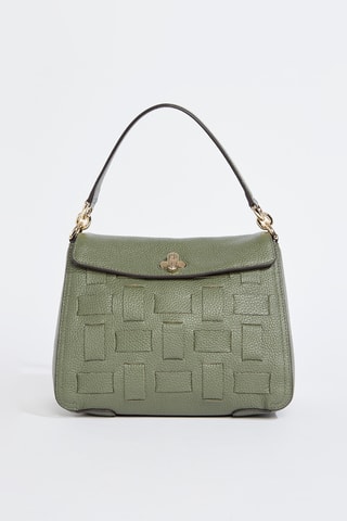 Sac à main en cuir de veau - Kaki