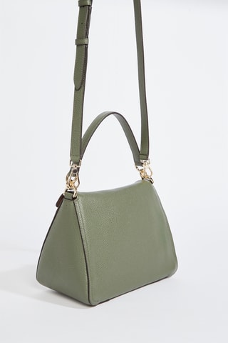 Sac à main en cuir de veau - Kaki