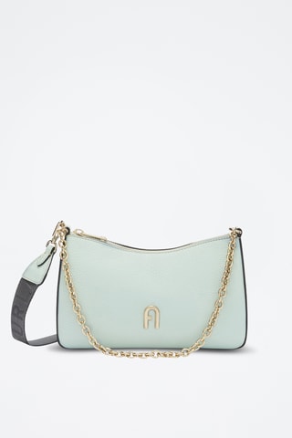 Sac bandoulière en cuir de veau - Ciel